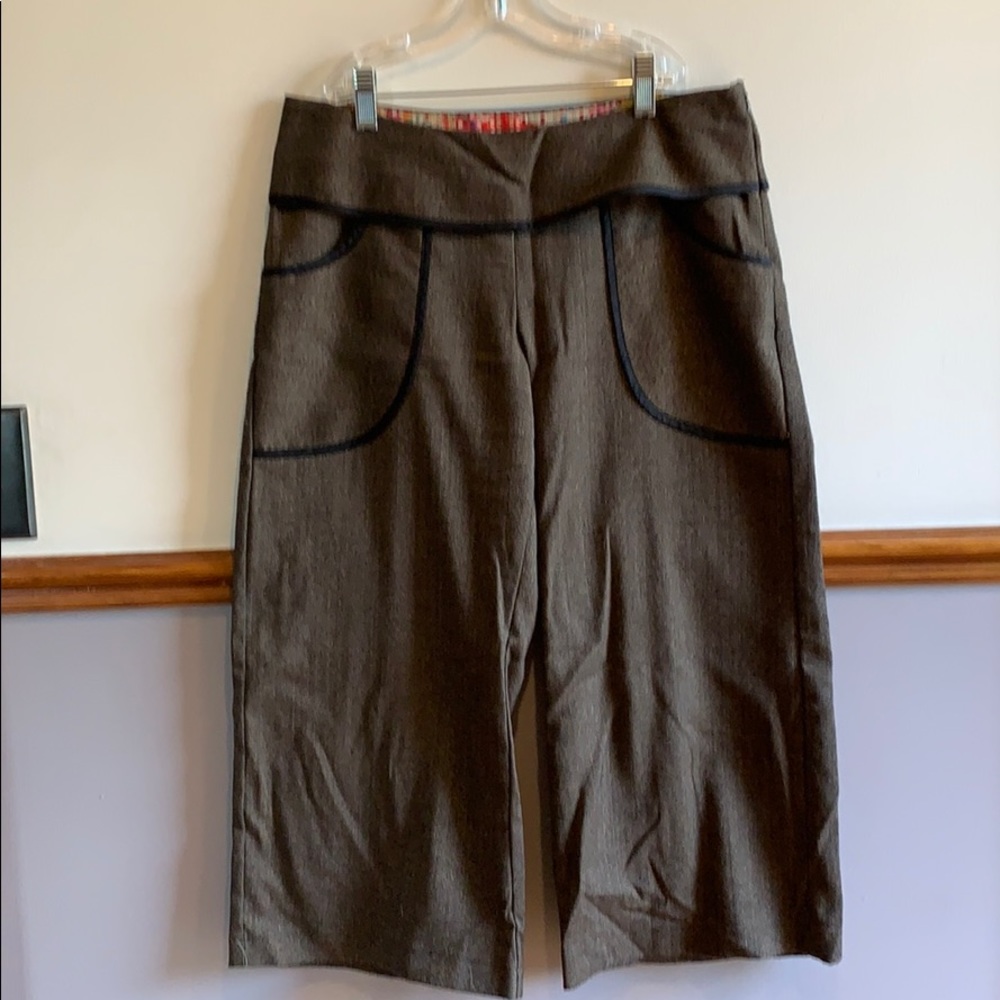 Women’s Brown Culotte Pants